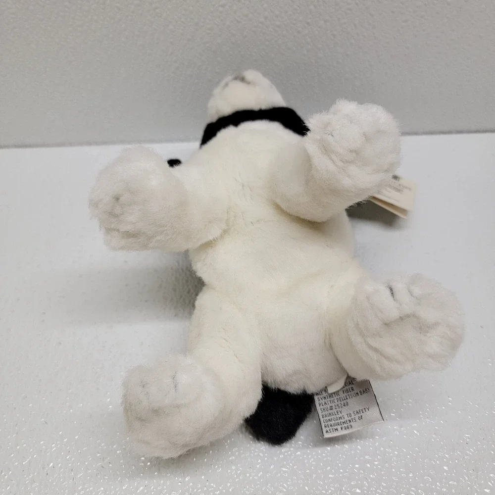 Dakin Baby Pups Brinkley Springer Spaniel White Black Puppy Dog Plush
